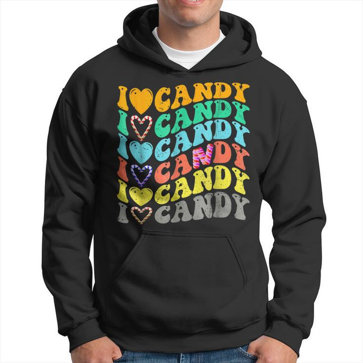I Love Candy Halloween Party Cute Trick Or Treat Candyland Hoodie