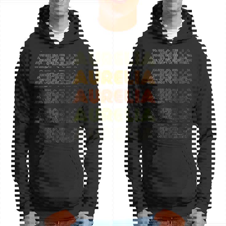 Love Heart Aurelia GrungeVintage Style Black Aurelia Hoodie