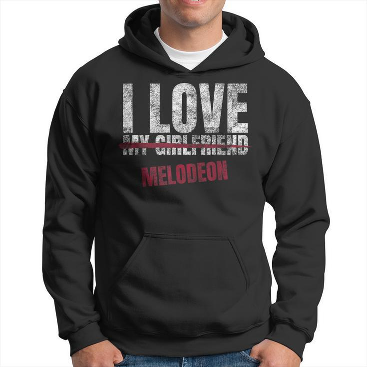 I Love Melodeon Musical Instrument Music Musical Hoodie