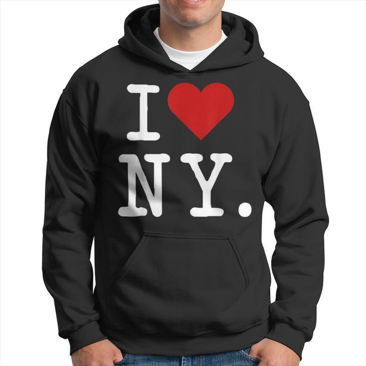 Love New York Heart Love Ny New York Love Nyc Hoodie