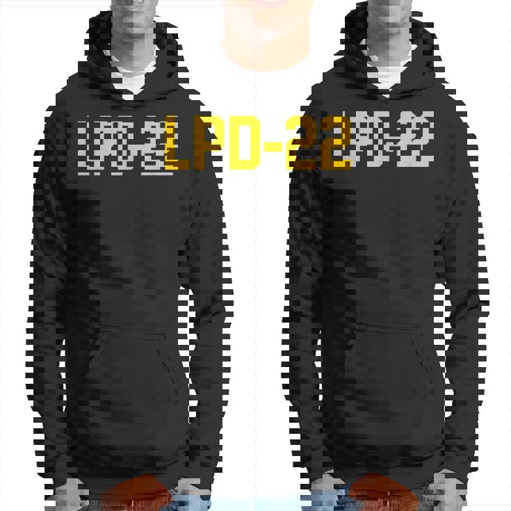 Lpd22 Uss San Diego Hoodie