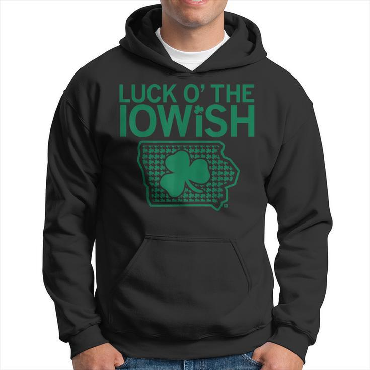 Luck O’ The Iowish Irish St Patrick's Day Hoodie