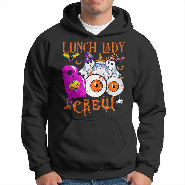 Lunch Lady Boo Crew Cool Ghost Halloween Costume Hoodie