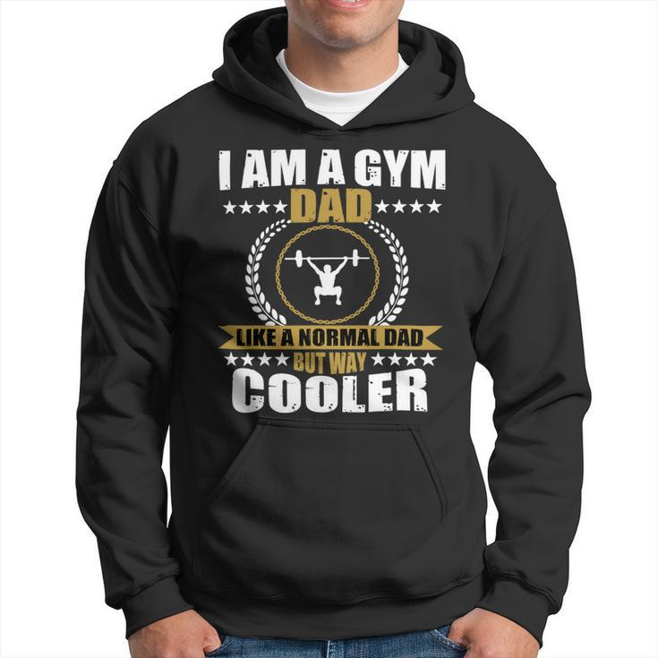 Mens Funny Gym Dad Fitness Workout Quote Men Hoodie