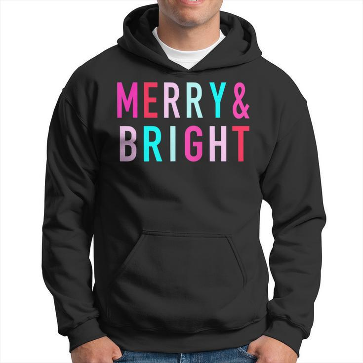 Merry And Bright Christmas Family Matching Christmas Hoodie