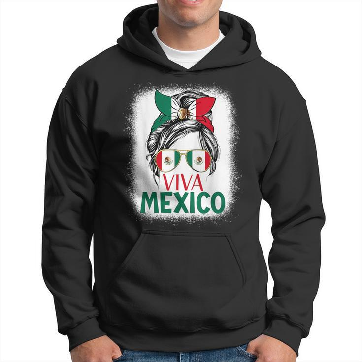 Mexico Independence Day Viva Mexican Flag Pride Hispanic Hoodie