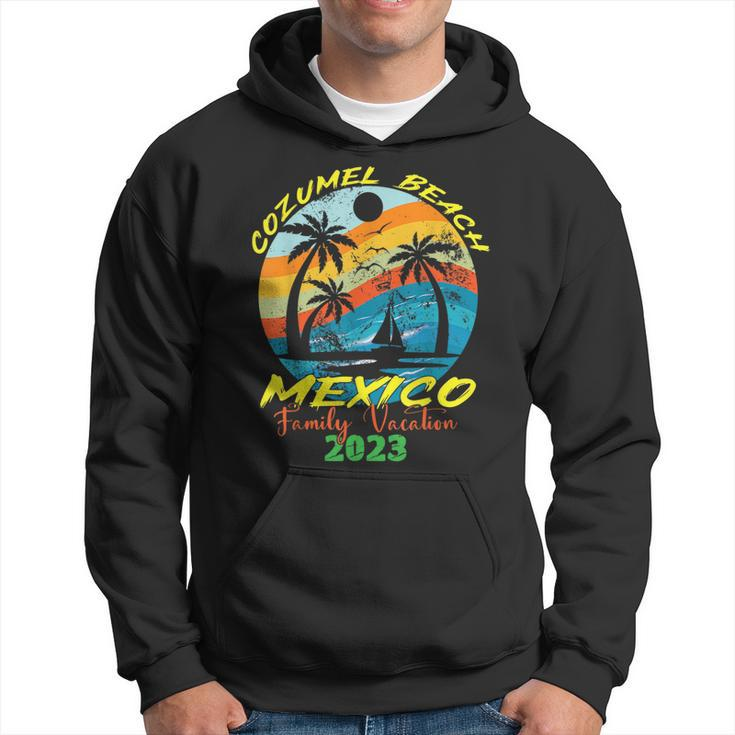 Mexico Vacation Cozumel Beach Family Vacation 2023 Trip  Hoodie