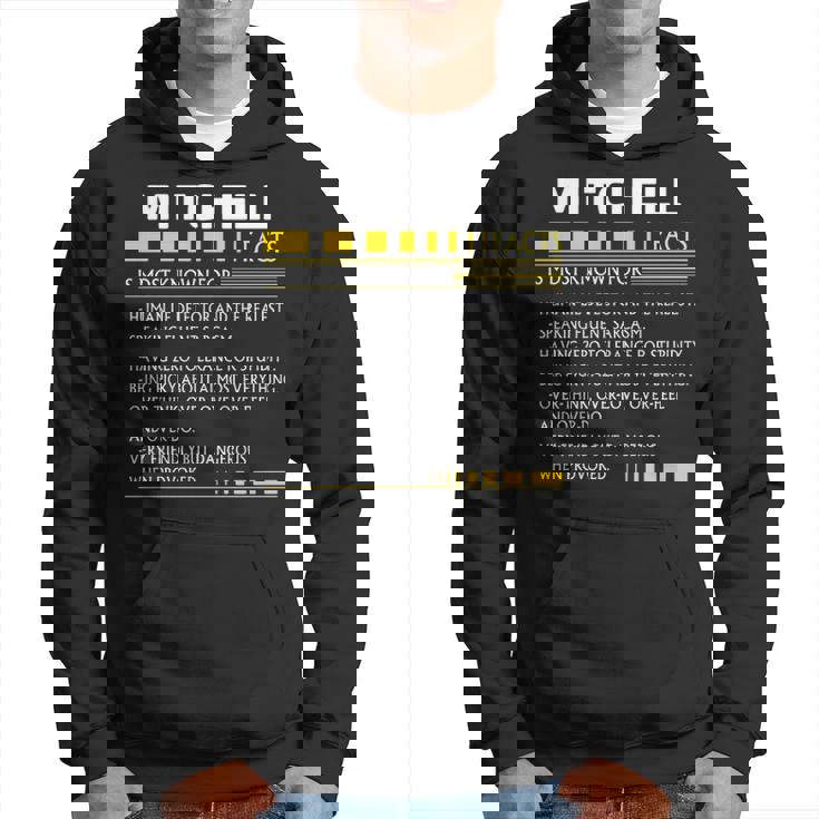 Mitchell Name Gift Mitchell Facts V2 Hoodie