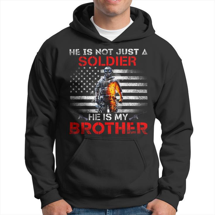 My Brother Is A Soldier Proud Army Sister Veterans Day Gift Hoodie