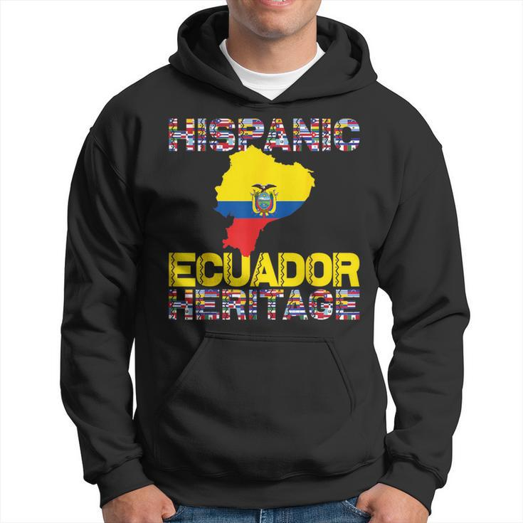 National Hispanic Heritage Month Ecuador Flag Ecuadorian Hoodie
