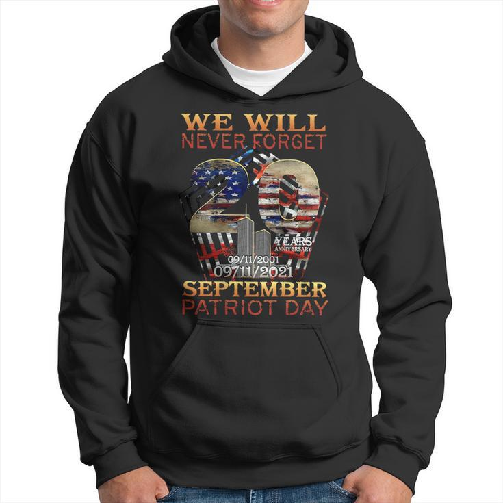 Never Forget Patriot Day 20Th 911  Hoodie