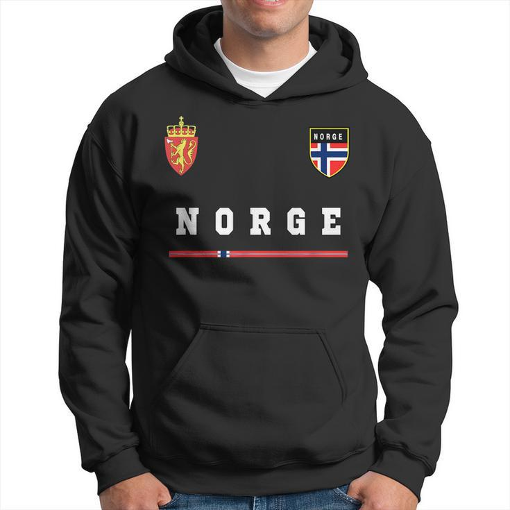 Norge SportSoccer Jersey Flag Football Oslo Hoodie
