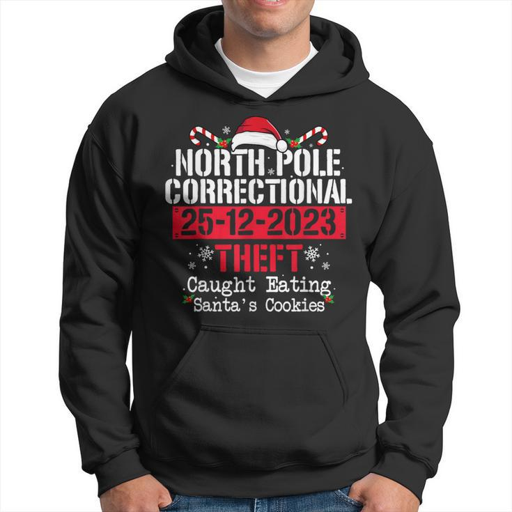 North Pole Correctional Theft Family Matching Christmas Hoodie