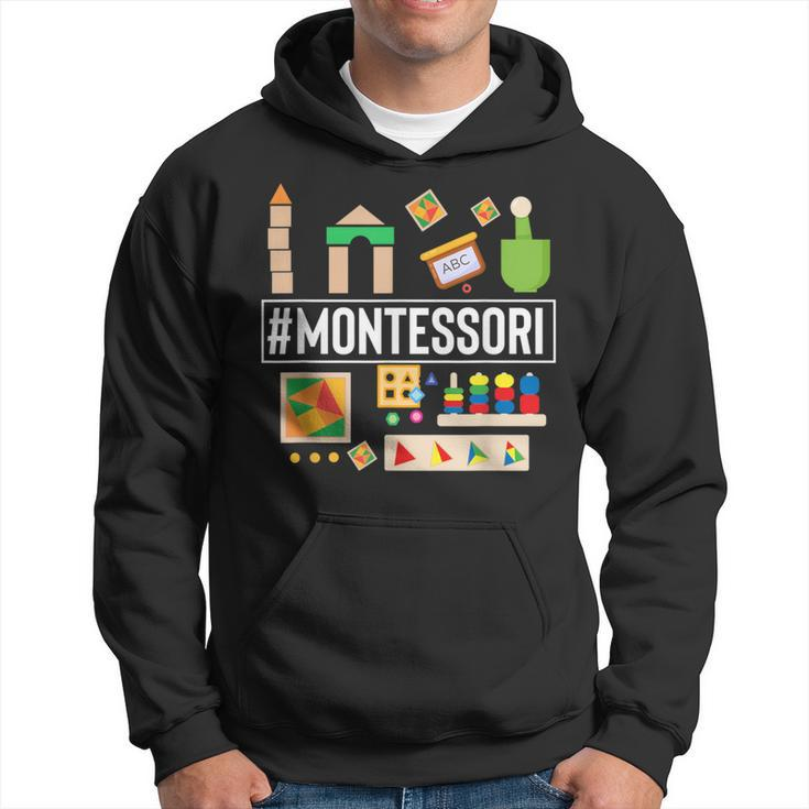 Novelty Montessori Studying Learning Schooling Accessories Hoodie