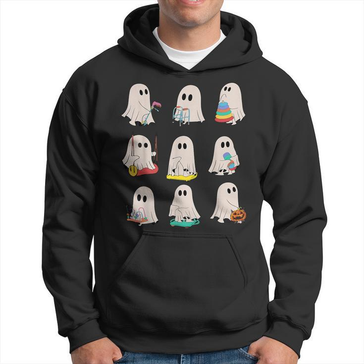 Occupational Therapy Halloween Ot Ghost Boo Speech Therapy Hoodie