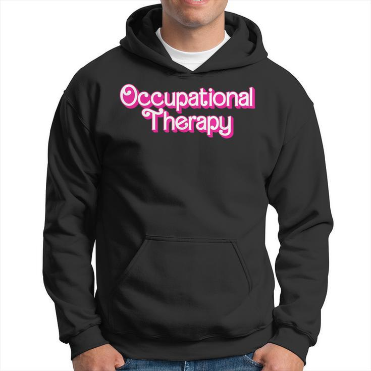 Occupational Therapy Retro Pink Style Ot Assistant Hoodie