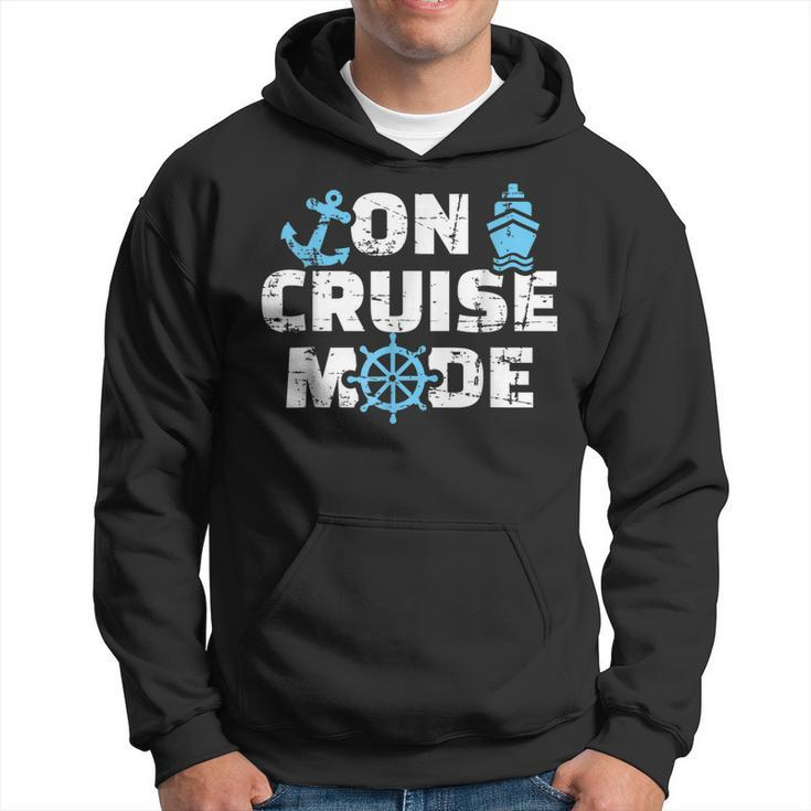 On Cruise Mode Funny Summer Cruise Vacation Family Hoodie
