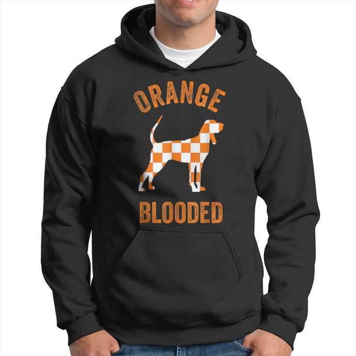Orange Blooded Tennessee Hound Native Home Tn Rocky Top Hoodie