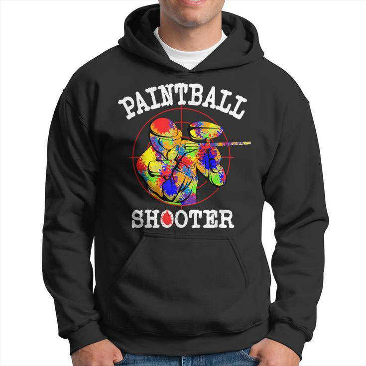 Paintball Paintballers Tactical Sports Master Shoot-Out Game Hoodie