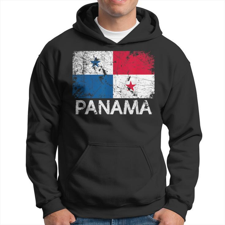 Panamanian Flag Vintage Made In Panama Hoodie
