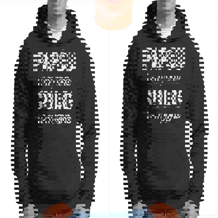Papou Is My Name Greece Greek Grandpa Grandfather Gift For Mens Hoodie