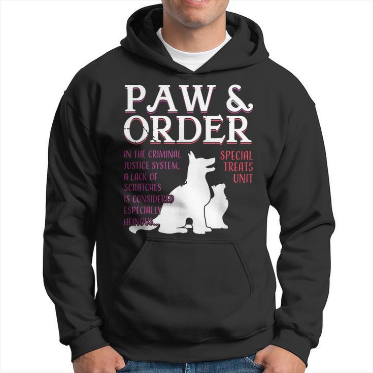 Paw And Order Special Feline Unit Pets Training Dog Cat Hoodie