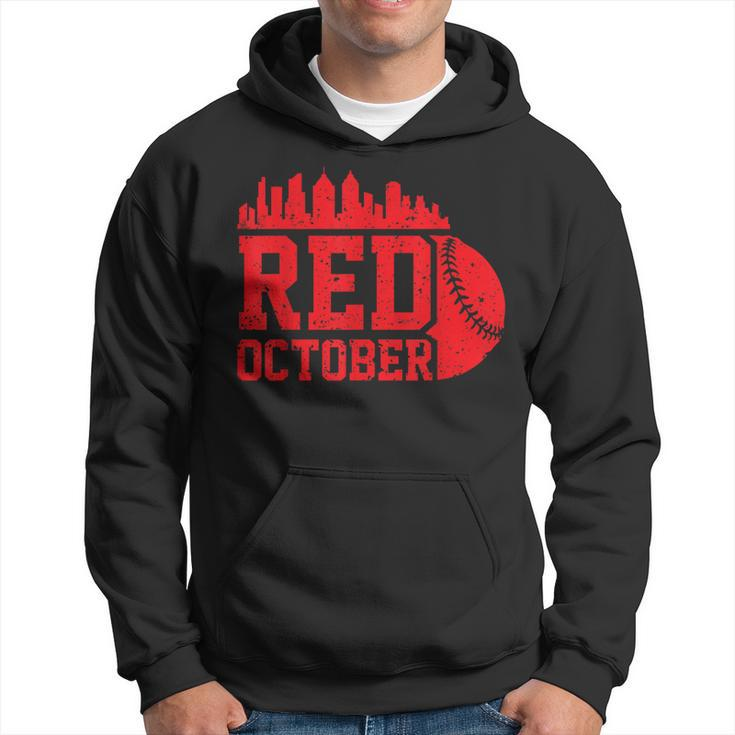 Philly Philadelphia Baseball Red October Hoodie