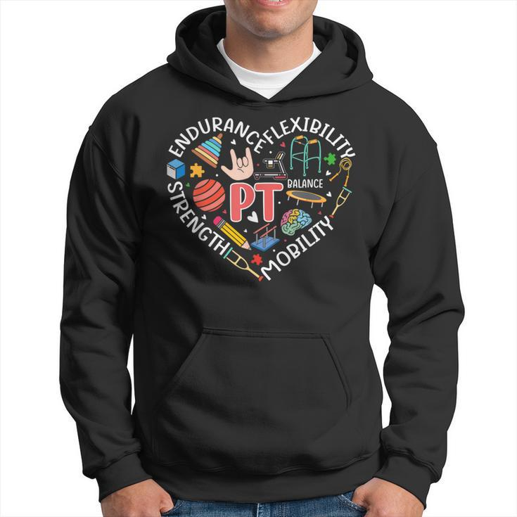 Physical Therapy Physical Therapist Pt Therapist Month Hoodie