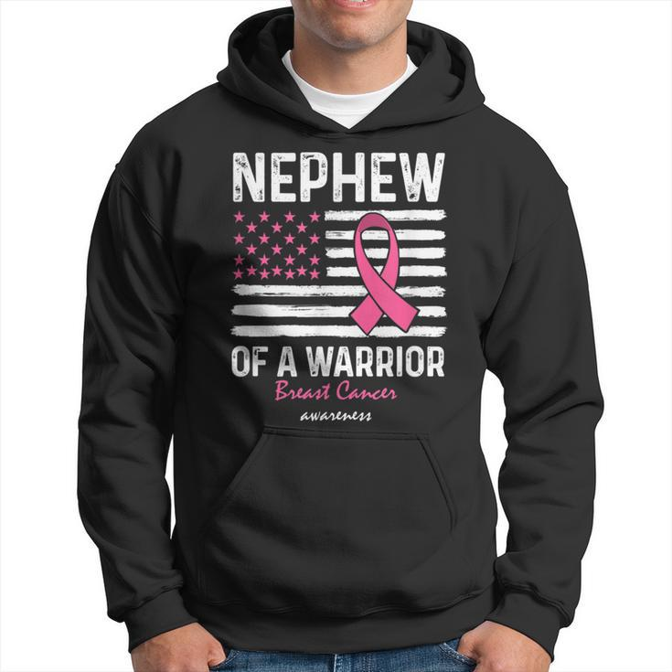 Pink Breast Cancer Nephew Of A Warrior Survivor Support  Hoodie