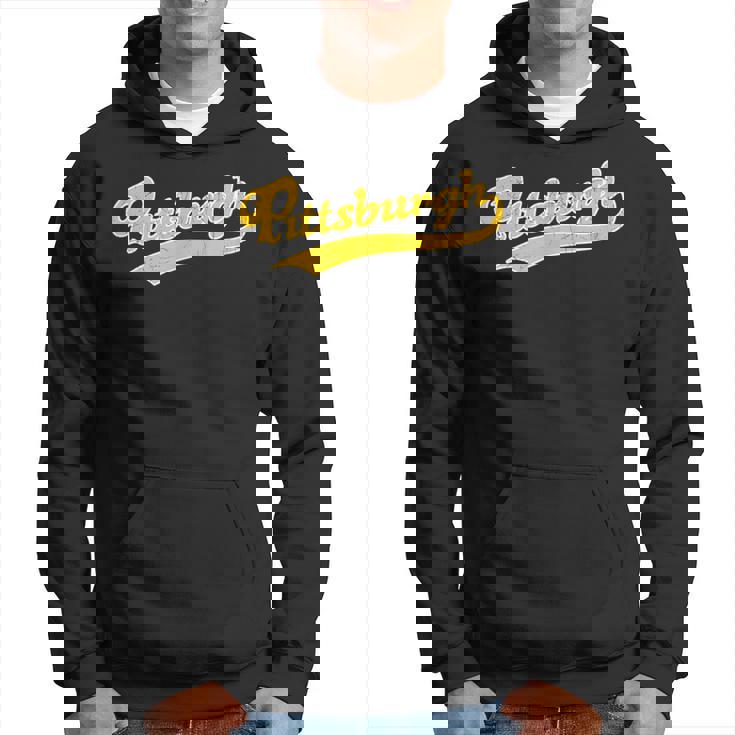 Pittsburgh | Vintage Look Pittsburgh Pride Hoodie