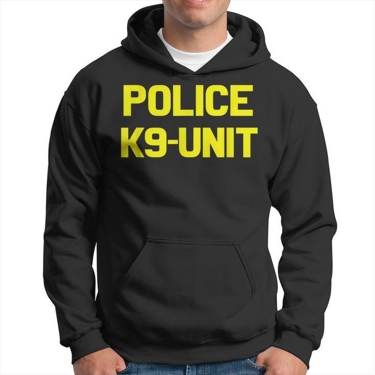 Police K-9 Unit Officer Dog Canine Deputy Police K-9 Handler Hoodie