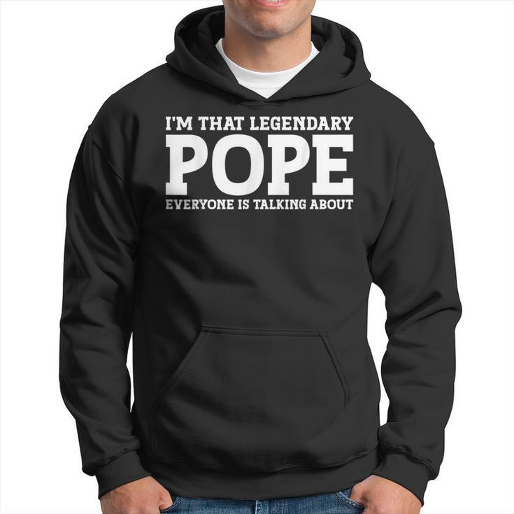 Pope Surname Funny Team Family Last Name Pope Hoodie