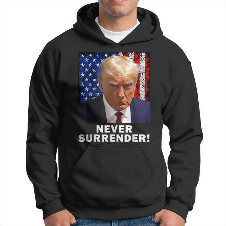 President Legend Trump 2024 -Shot Never Surrender Hoodie