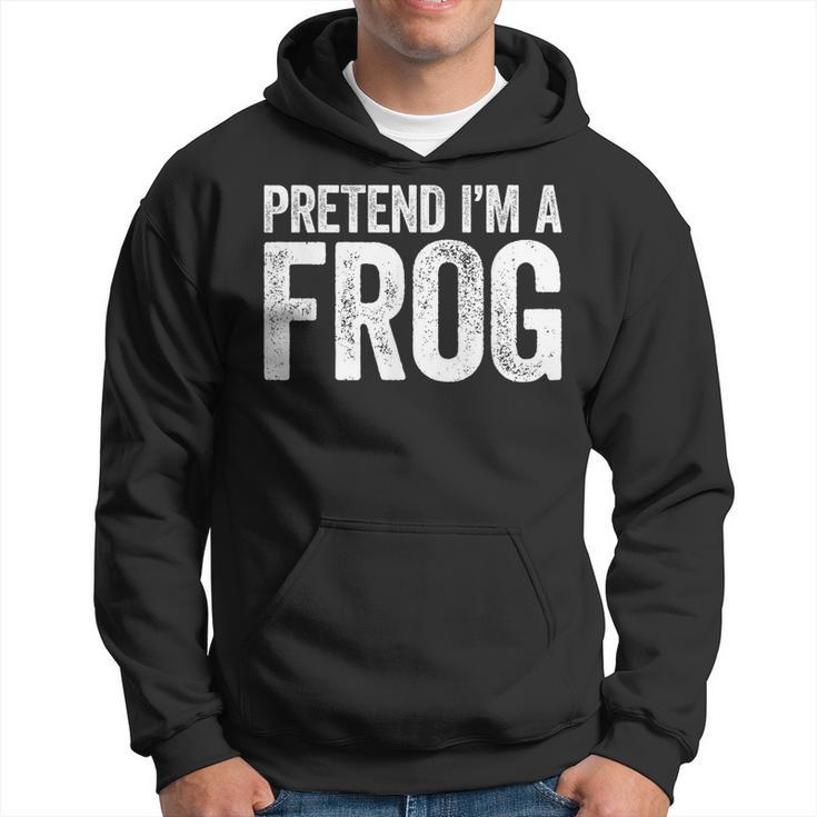 Pretend I'm A Frog Matching Costume Hoodie