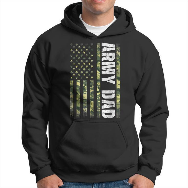 Proud Army Dad United States Usa Flag Gift For Fathers Day  Hoodie