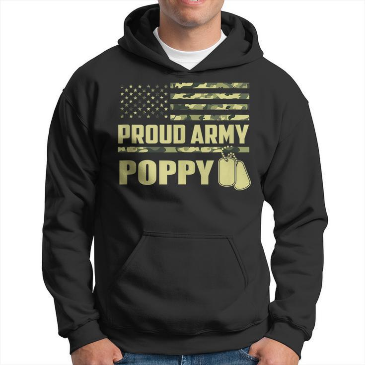Proud Army Poppy Military Pride  Hoodie