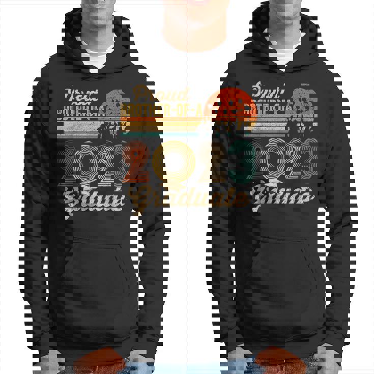 Proud Brother Of A Class Of 2023 Graduate Senior Graduation Hoodie