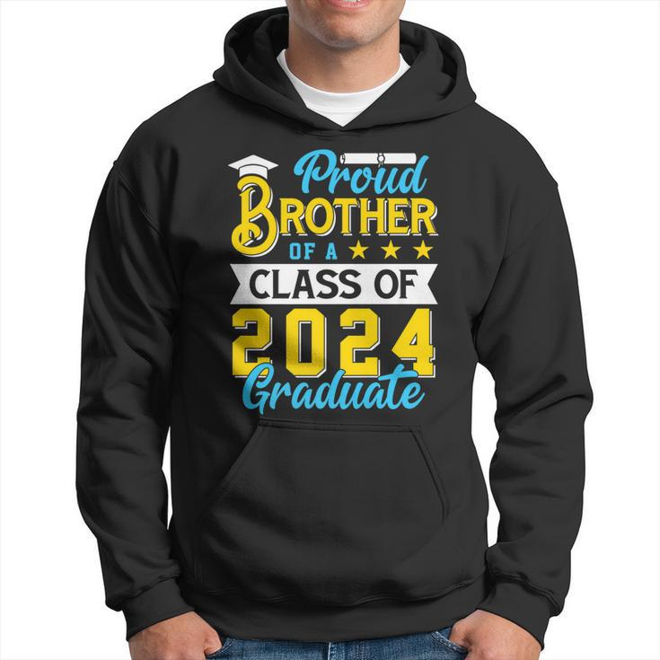 Proud Brother Of A Class Of 2024 Graduate  Senior 2024 Hoodie