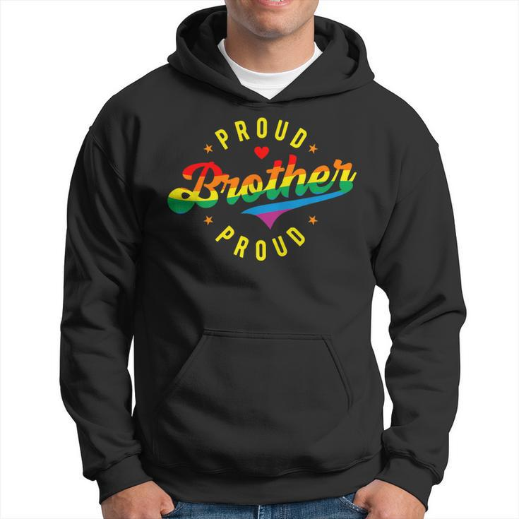 Proud Brother Pride Lgbt Rainbow Hoodie
