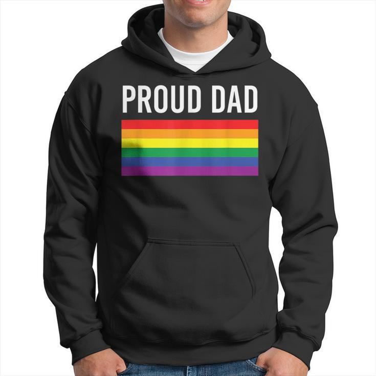 Proud Dad - Gay Pride Lgbtq Father Parent  Hoodie