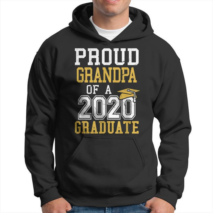 Proud Grandpa Of A Class Of 2020 Graduate Senior Grandfather  Gift For Mens Hoodie