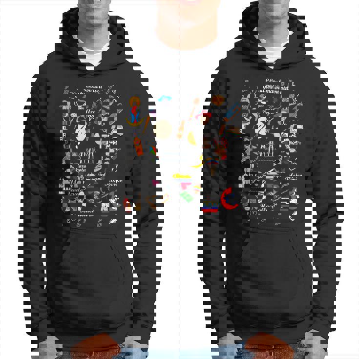 I Am A Proud Venezuelan Black Hoodie