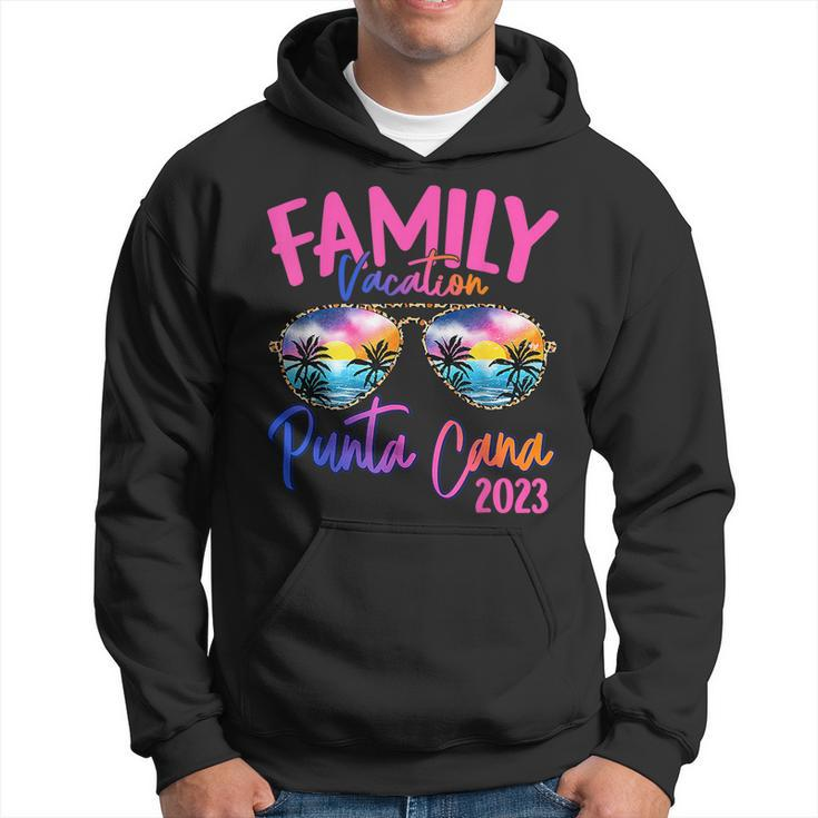 Punta Cana Dominican 2023 Sunglasses Theme Family Vacation  Hoodie