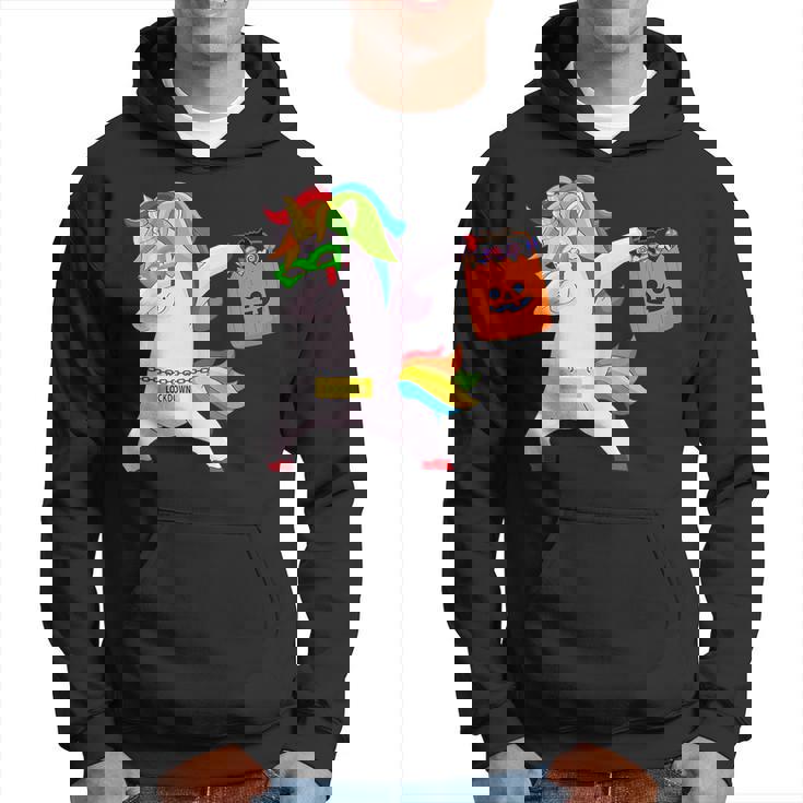 Quarantine Dabbing Unicorn Funny Dab Dance Halloween Gifts Unicorn Funny Gifts Hoodie