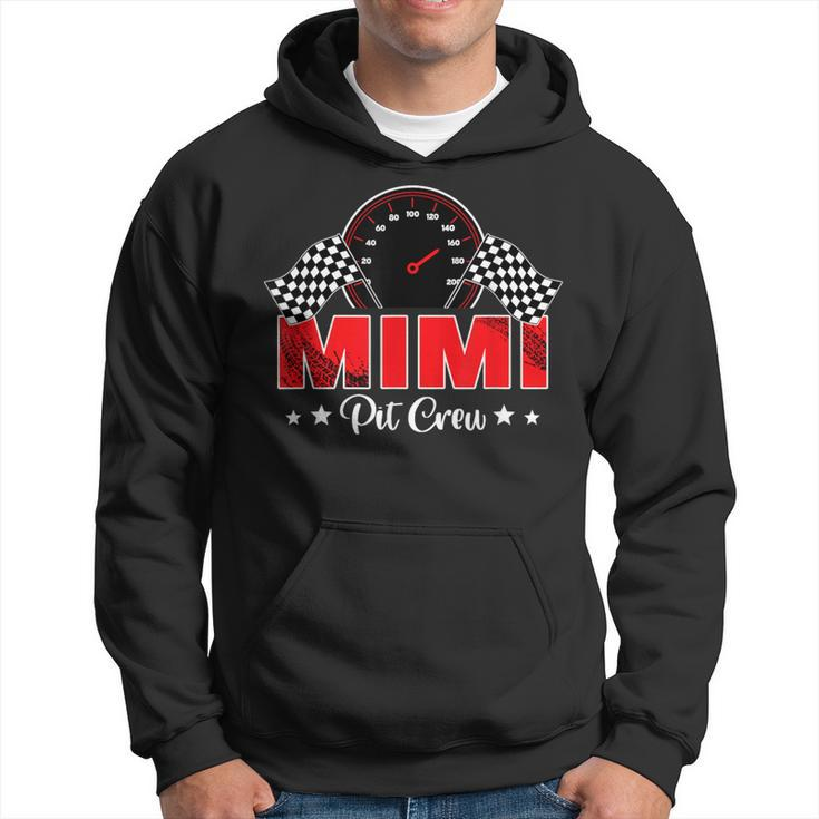 Race Car Racing Family Mimi Pit Crew Birthday Party Hoodie