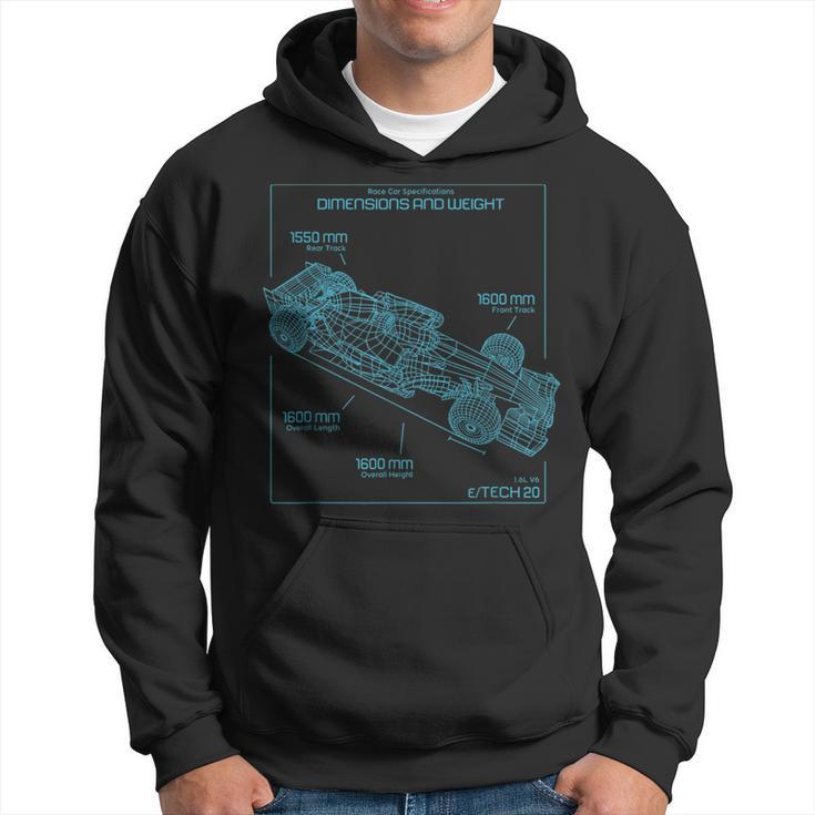 Racing Car Specifications Racing Funny Gifts Hoodie