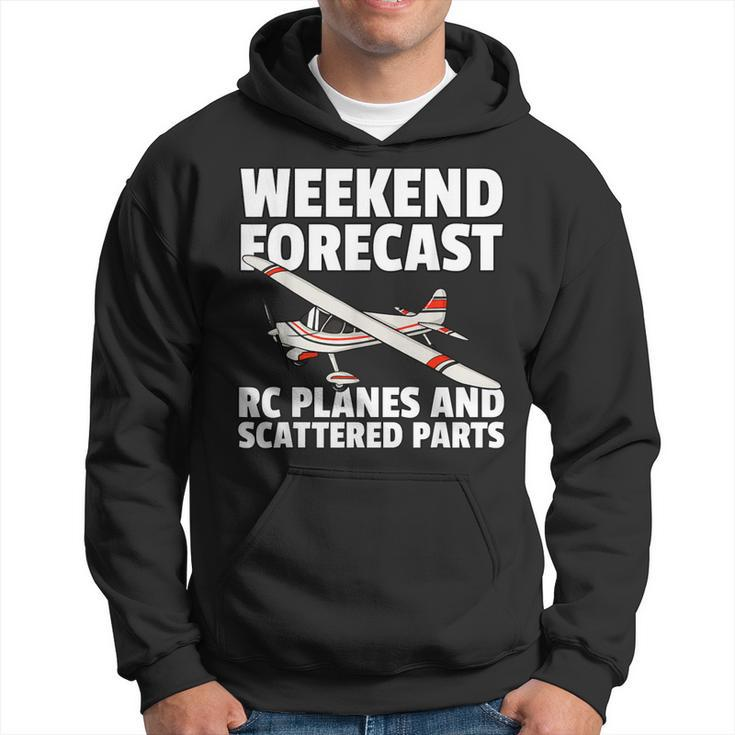 Rc Plane For Rc Pilot Model Airplane Lover Hoodie