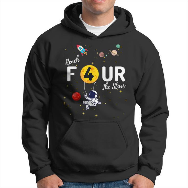 Reach 4 The Stars Childs 4Th Birthday Party  Hoodie