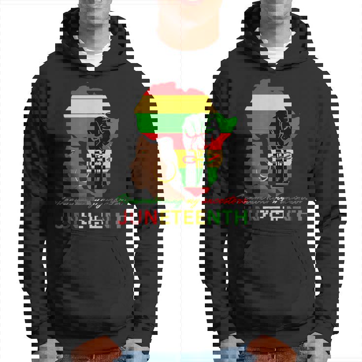 Remembering My Ancestors Junenth Celebration For Black  Hoodie