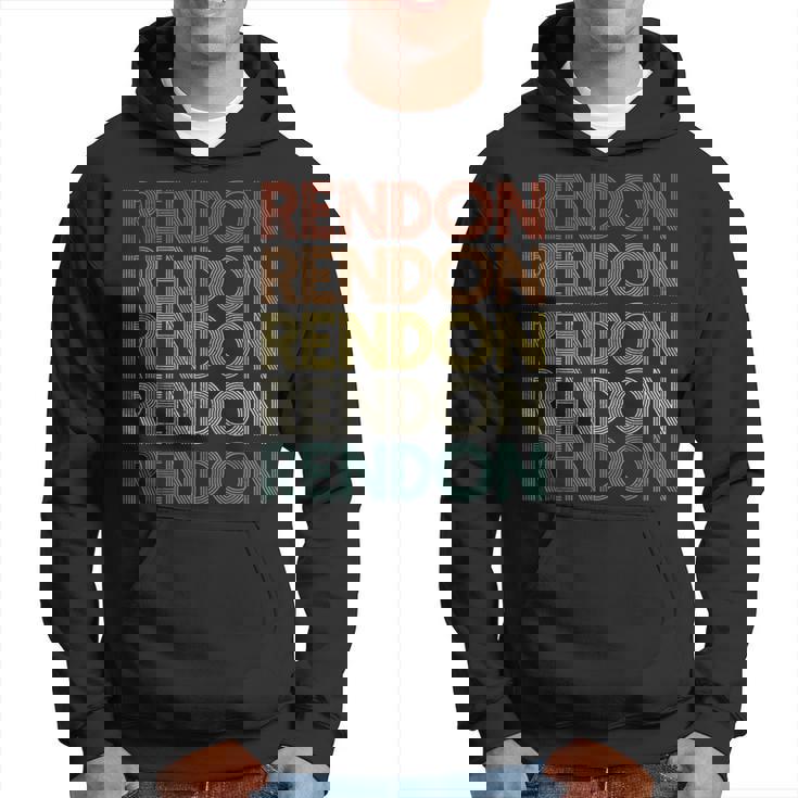 Rendon Vintage Retro Hoodie